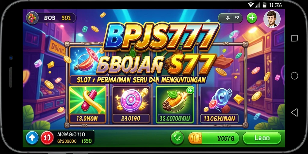 Tampilan seru dari gameplay Slot BPJS777 yang mengasyikkan.