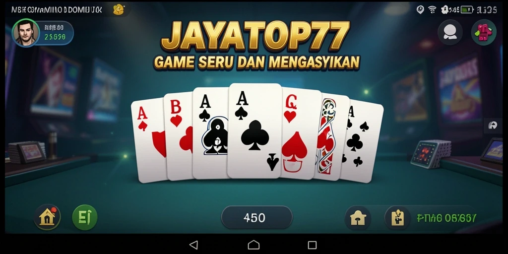 Tampilan utama gameplay JAYATOP77 yang menarik dan penuh tantangan.