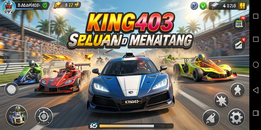 Tampilan gameplay KING403 yang mendebarkan dan penuh aksi.