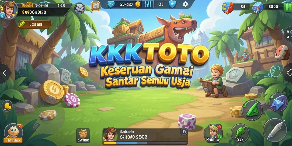 Screenshot menampilkan momen seru dalam gameplay KPKTOTO yang penuh warna.